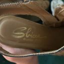 sbicca  Tan Cut Out Wedges Size 8 Photo 5