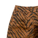 White House | Black Market  | 5 Inch Satin Tiger Print Shorts No Belt Size 8 Photo 2