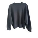 The Row All: Women's Small Long Sleeve Mock Neck Solid Black Pullover Sweater Photo 9