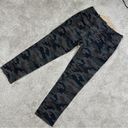 Edge Nili Lotan Jenna Cropped Raw  Hem Military Charcoal Camo Pants Mid Rise 6 Photo 5