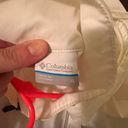 Columbia White Hooded Rain Coat Photo 2