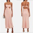 Anthropologie NWT $276  BHLDN Significant Other Cutout Maxi Dress in Sorbet Pink Photo 3