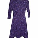 Patagonia  Purple Floral Paisley Margot Faux Wrap Dress Size Small Photo 6