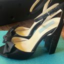 Betsey Johnson , Black Sparkly Heels Photo 2