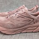 Hoka ONE ONE U Clifton L Suede Pale Mauve Pink Unisex Sneaker Trainer Women 11.5 Photo 3