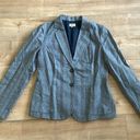 Fossil Vintage  Blazer Striped Sz 10 Photo 0