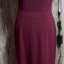 Dress the Population  Bridal Burgundy Red Jackie Off Shoulder Crepe Gown Photo 0