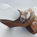 sbicca Horizon Sandals Size 6M Suede Beige Casual Wedge Sandals for Women Photo 6