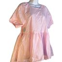 Hill House  Womens The Francesca Top Ballerina Pink Cotton Size‎ XS Photo 2