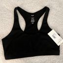 Mate the Label  Organic Cotton Stretch Sports Bra L Black Photo 1