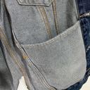 Calvin Klein  Jeans Distressed Denim Jacket Size Small Oversized Fit Photo 5