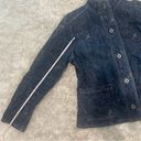 Chico's Chico’s Blue Denim Jean & Bright Multi Colored Reversible Jacket Size  2 = 10/12 Photo 15