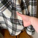 BLANK NYC  Oversized Flannel Shirt Jacket Shacket Sz Large Cabincore Fall Plaid Photo 5