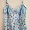 Vintage Paisley Baby Blue Slip Top or Dress Size XS Photo 2