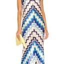 Alexis  Celestine Halterneck Maxi Dress in Blue Waves Sz XL Photo 7