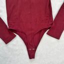 Intimately by Free People Turtleneck Bodysuit Seamless Long Sleeve Red Womens XS Photo 7