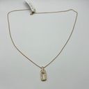 Ralph Lauren LAUREN  Link Pendant Necklace in Gold-tone MSRP $68 NWT Photo 1