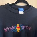 Vintage Winnie The Pooh Crewneck Black Size M Photo 1