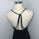 American Eagle  Dress Womens Small Black Strappy Sleeveless Stretch Soft & Sexy Photo 4