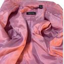 Ideology  Berlin Pink Suede Leather Moto Jacket Women's Size XS Photo 8