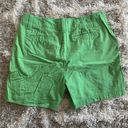 Dockers Vintage  Bright Green High Waisted Denim Mom Shorts Jean Shorts Photo 1