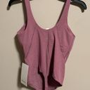 Lululemon NWT  Align Bodysuit Velvet Dust Pink- Size 12 Photo 2