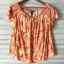 Harvé Benard NWT Harve Benard Peasant Floral Top Large Photo 0