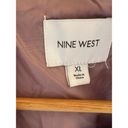 Nine West Pink Quilted Bomber Jacket  Size XL Photo 2