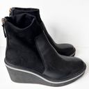 Louise et Cie  Women’s 9 Sanji Platform Wedge Booties Black Photo 3