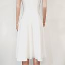 Etcetera White Flowy V- Neckline Sleeveless Dress With Pockets Sz 4 Photo 8