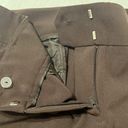 Krass&co NWOT NY& sz 12 average brown stretchy zip front pants Photo 2