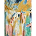 Bloomchic Size 22 - 24 • 3x •  • Tie Dye Ruffle Pocket Wrap Belted High Low Dress Photo 8