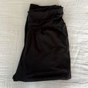 Patagonia *Like New*  Black Straight Leg Capri Pants Foldover Waist S Photo 5