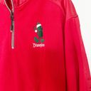 Disney  Parks Disneyland Christmas Mickey Fleece Pullover size large Photo 4