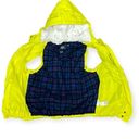 American Eagle Outfitters Women’s Down Puffer Yellow Zipped Hoodie Jack Vest M Photo 11