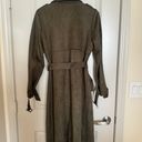 ZARA women trench coat / outerwear/ jacket with belt size s Photo 2