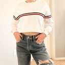 The Row All :  White Crewneck Sweatshirt Photo 0