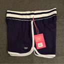 Juicy Couture  Women's Varsity Stripe Running Shorts XS Summer Navy Activewear Photo 5