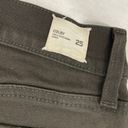 Hudson Jeans Dark Green Colby Ankle Moto Skinny Cargo Jeans - Size 25 Photo 3