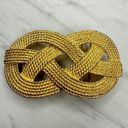 infinity Vintage  Knot Gold Tone Belt Buckle Piece Photo 0