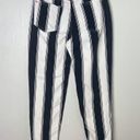 Urban Outfitters  BDG High-Waisted Mom Jeans Black & White Stripe W26 Photo 4