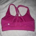 Lululemon Energy Bra Sonic Pink Photo 1