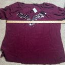 Dress Barn Burgundy blouse Photo 3