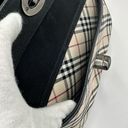 Burberry  Front Pocket Bowler in Beige/ Black
Nova Check Canvas/ Leather Photo 6