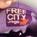 Free City  Women’s Purple Hoodie Photo 1