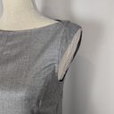 Theory  Sleeveless Wool Blend Sheath Dress Gray Size 4 Photo 12