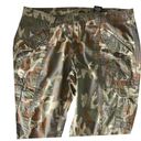 Norma Kamali  Women's Brown Camo  Cargo Jogger Drawstring Cuffs Pants Y2k Size 14 Photo 2