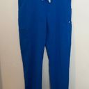 FIGS - Yola Skinny Scrub Pants Royal Blue Petite Medical Nurse Doctor Photo 2