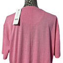 DKNY Geranium Pink Crew Neck Shirt Dress XXL NWT Photo 7