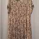 Everly Beige Tan Babydoll Dress Photo 0